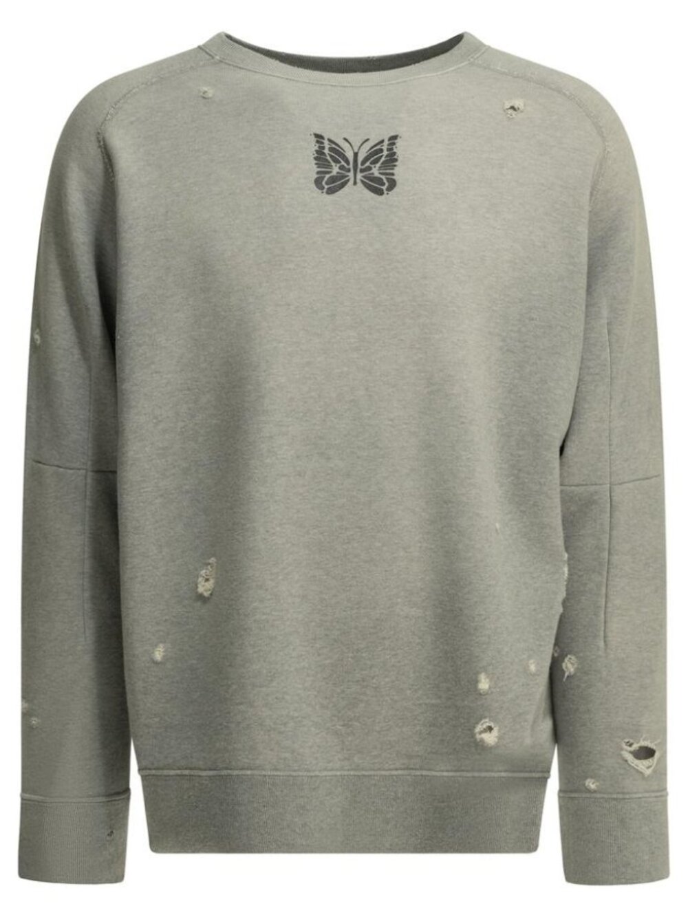 Needles Deconstructed Crewneck Sweatshirt Tag Size L Men